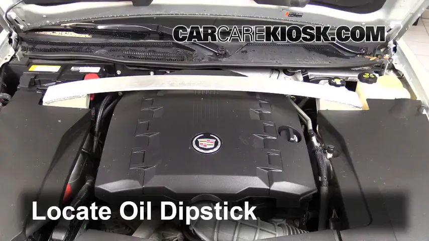 2011 Cadillac STS 3.6L V6 Oil Check Oil Level